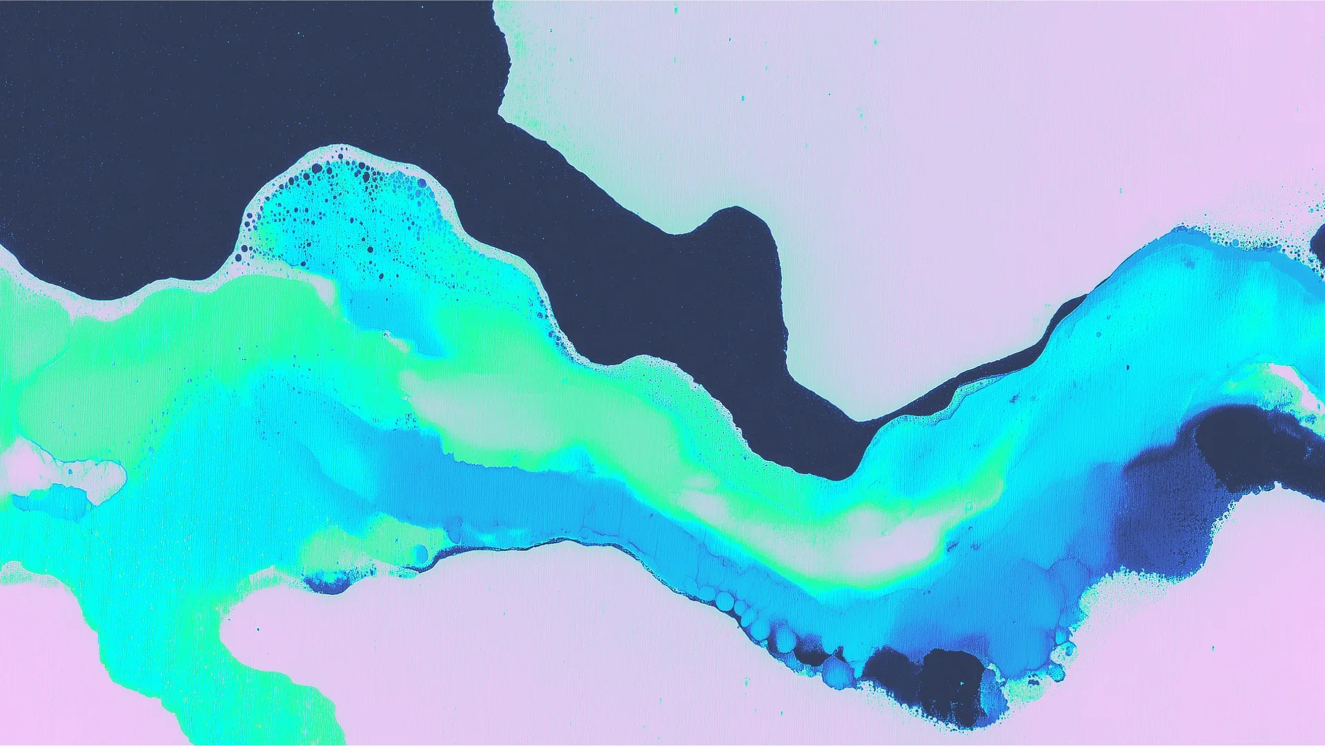 An abstract moire field of dots