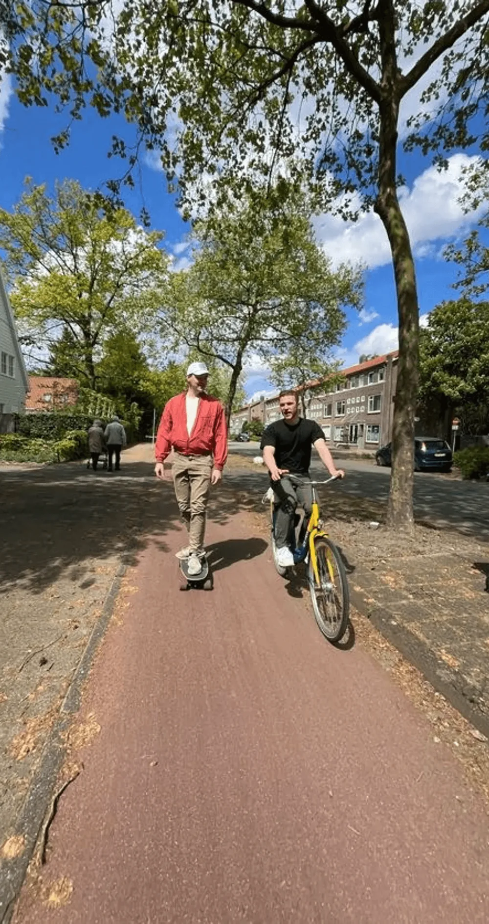 Cycling through 's-Hertogenbosch.