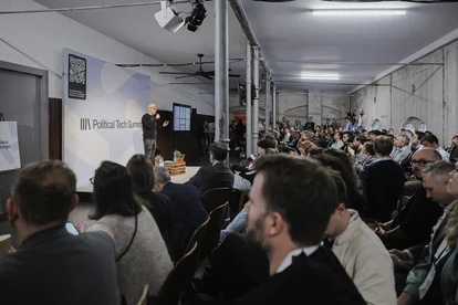 The Political Tech Summit mapped arguments live