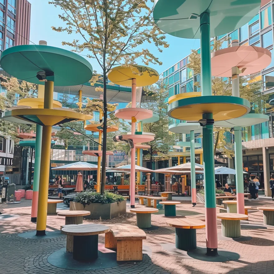 Free to use! Non commercial public space. Generated by Midjourney v6.