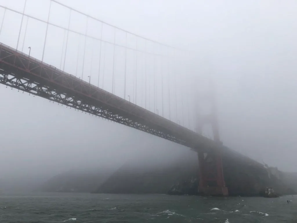 Karl verbergt de Golden Gate!